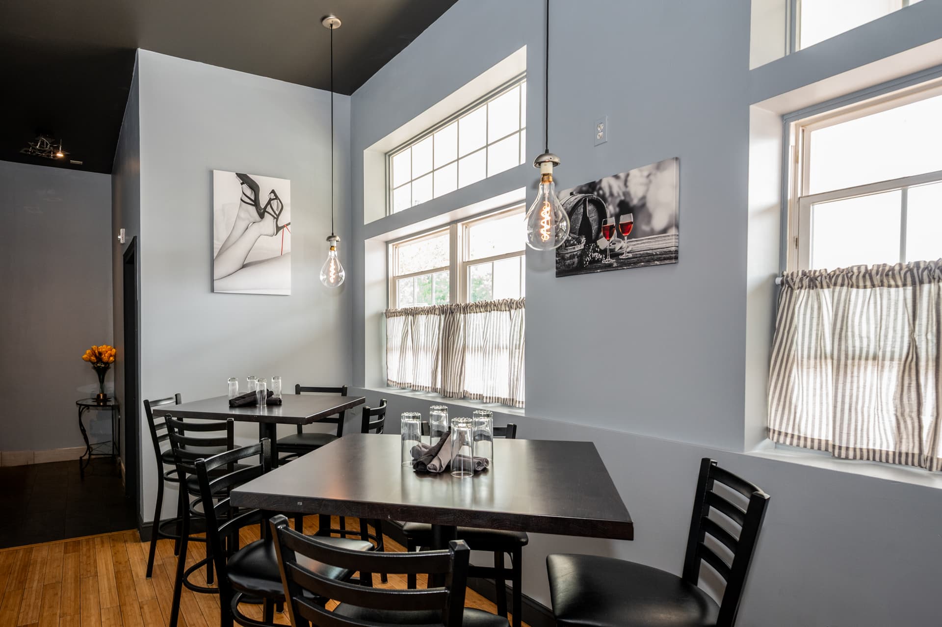 Private dining area at The Manhattan